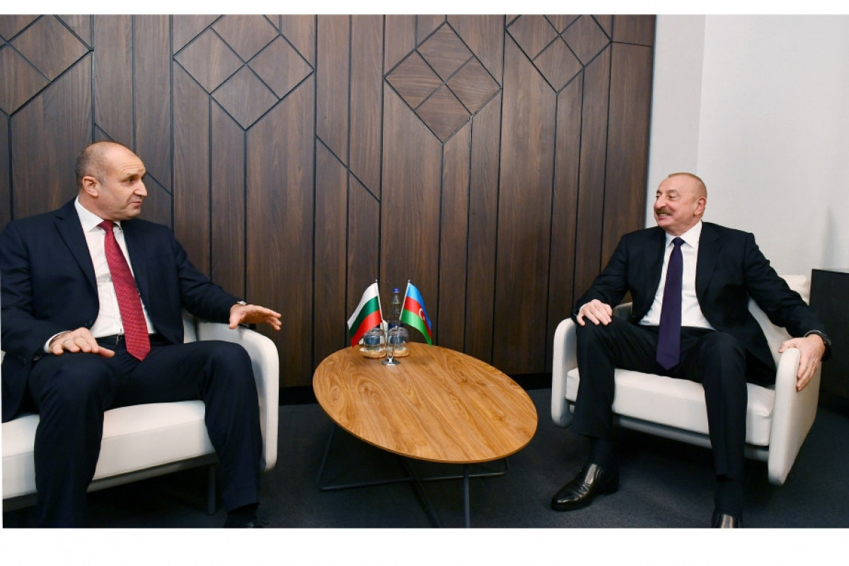 Румен Радев, Ильхам Алиев