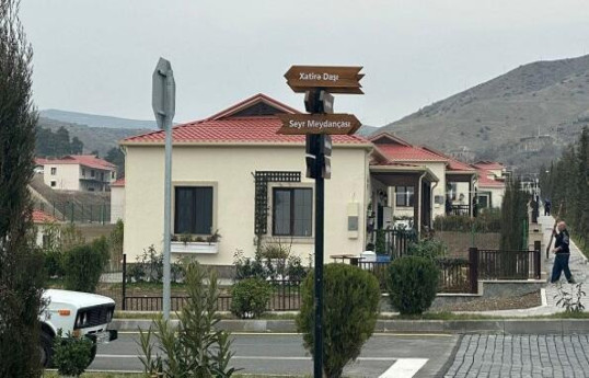 В направлении освобожденного от оккупации села Талыш запущен автобусный маршрут