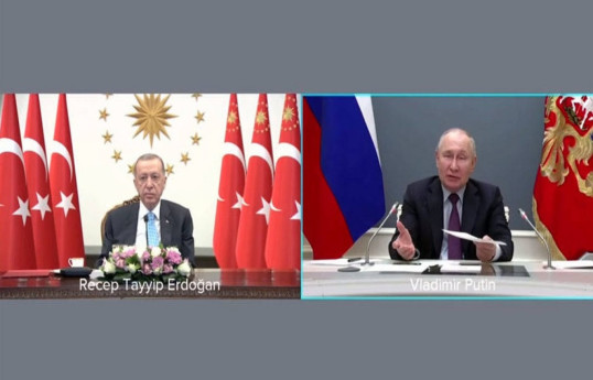 Путин и Эрдоган на церемонии доставки топлива на АЭС «Аккую» - ВИДЕО 