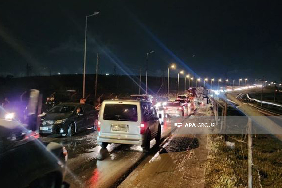 В Баку произошло страшное ДТП: водитель и пассажиры сгорели заживо-ФОТО -ОБНОВЛЕНО 