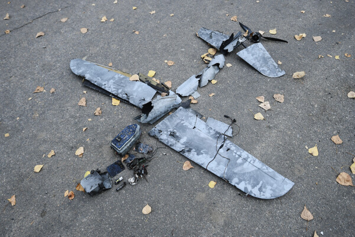 Боевой дрон со взрывчаткой упал в Крыму