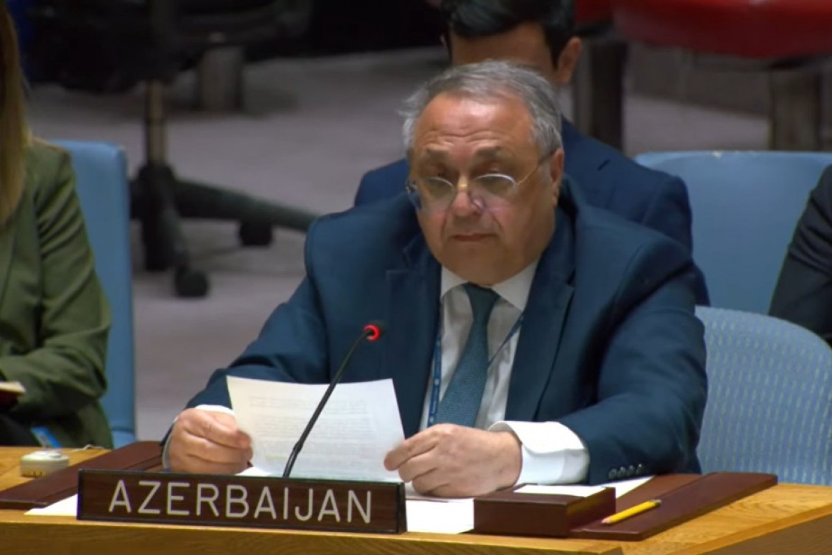 Так Азербайджан в ООН разоблачил ложь армян о «голоде» в Карабахе-ВИДЕО 