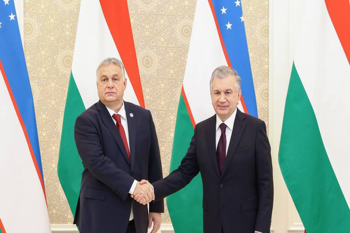 Президент Узбекистана провёл встречу с премьер-министром Венгрии