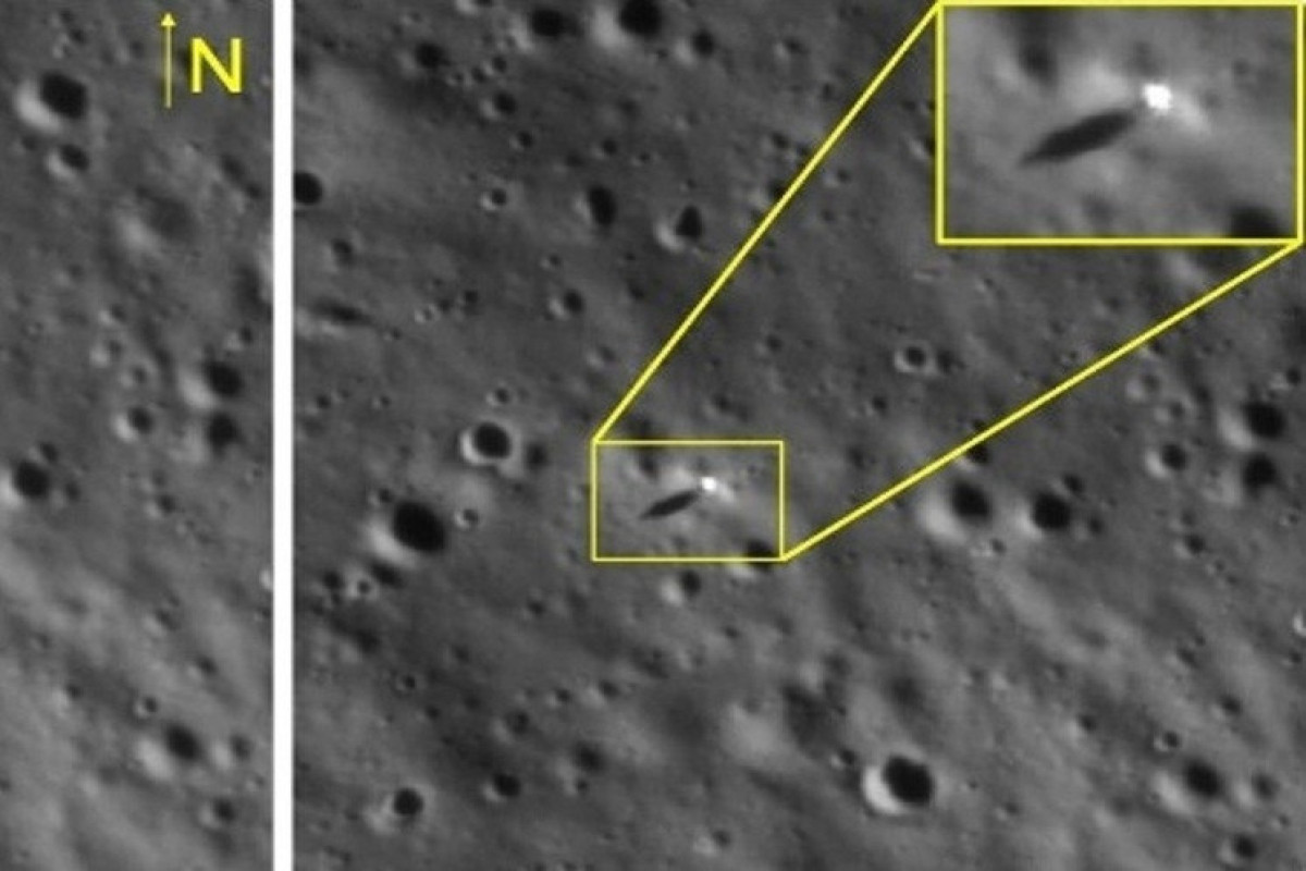 Индия опубликовала и сразу же удалила фото станции на Луне