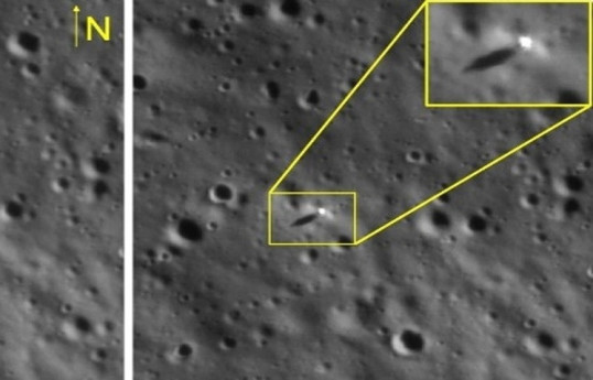 Индия опубликовала и сразу же удалила фото станции на Луне