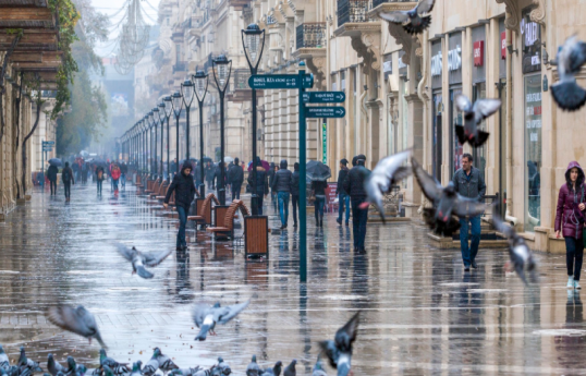 В субботу в Баку облачно и дождливо - ПРОГНОЗ ПОГОДЫ  