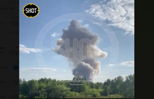 В российском городе горит склад пиротехники-ВИДЕО 