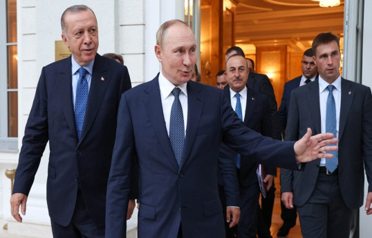 Стала известна главная тема обсуждений Эрдогана с Путиным