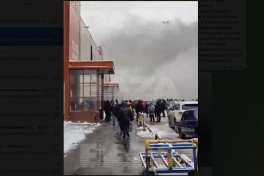 Пожар на рынке азербайджанских предпринимателей в Москве потушен -ВИДЕО -ОБНОВЛЕНО - 2  