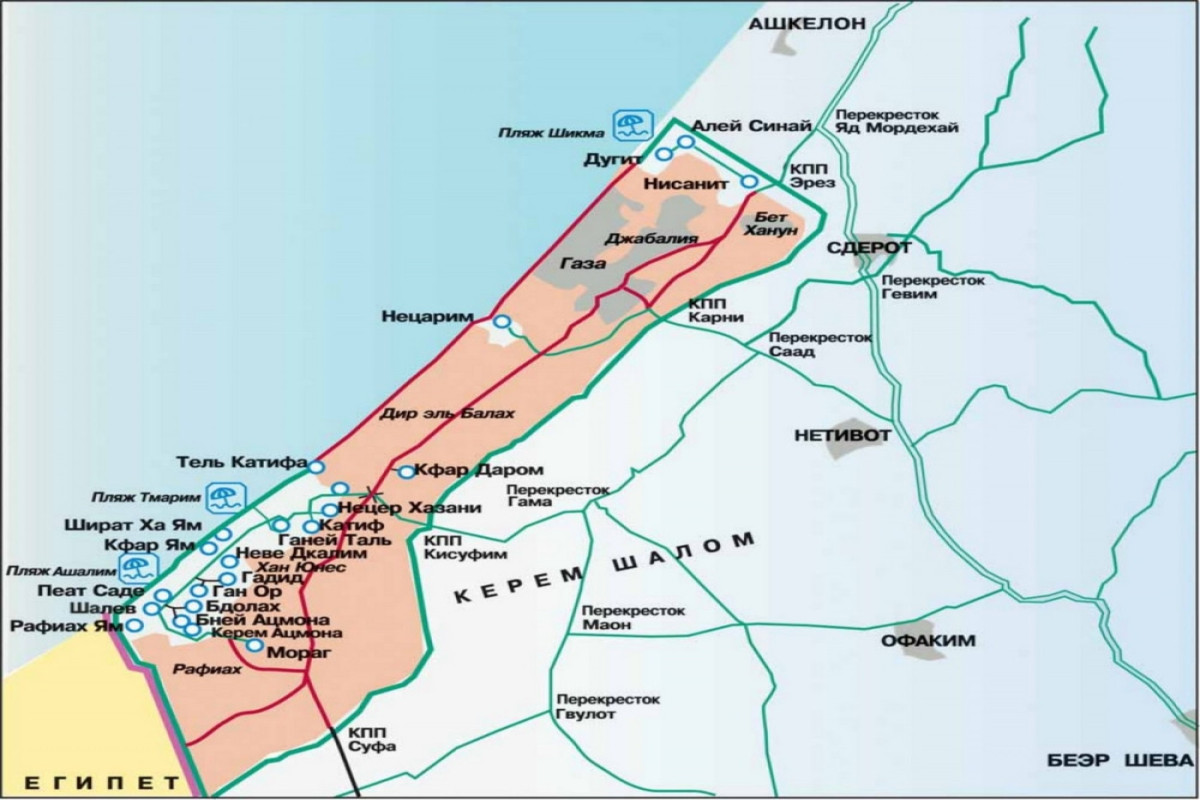 The Guardian: Израиль хочет создать буферную зону между Газой и Израилем