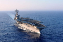ВМС США перехватили над американским авианосцем иранский дрон -ФОТО 