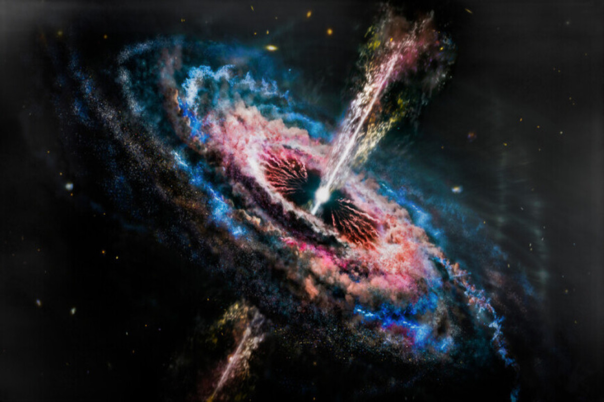 Вспышки гамма-излучения зафиксировали у черной дыры в центре Млечного Пути