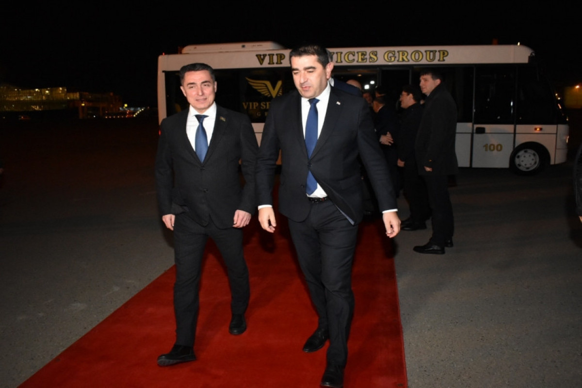 Спикер парламента Грузии прибыл с официальным визитом в Азербайджан