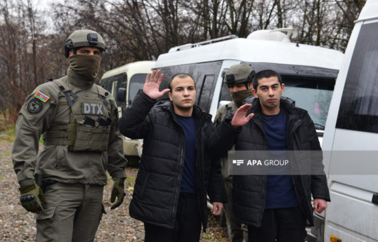 Освобожденные из плена азербайджанские военнослужащие переданы семьям-ФОТО -ВИДЕО 