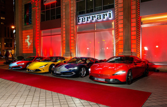 Представлен новый дизайн центра продаж Ferrari в Баку-ФОТО 