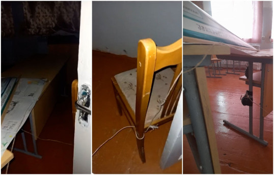 В Азербайджане в школе обнаружено взрывное устройство-ловушка-ВИДЕО 