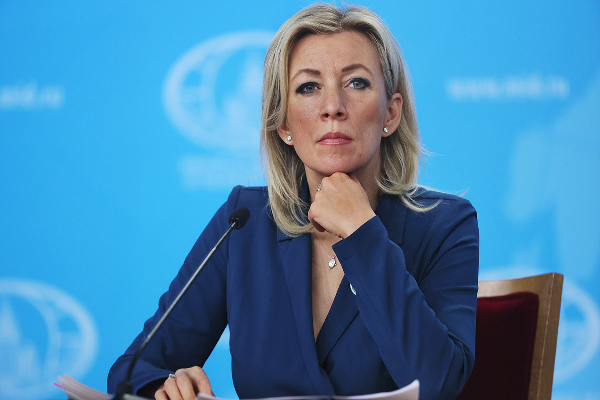 Захарова: Задача Запада не связана с нормализацией отношений между Азербайджаном и Арменией