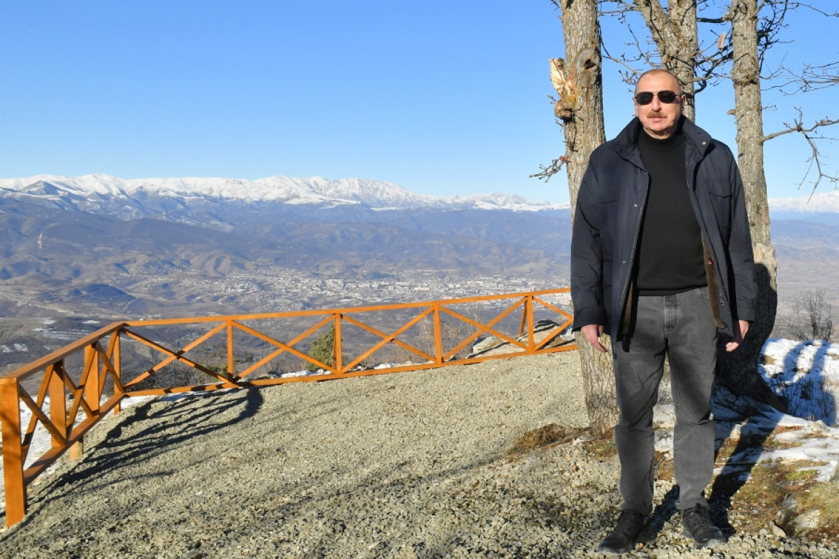 Ильхам Алиев посетил село Дагдаган Ходжалинского района-ФОТО 