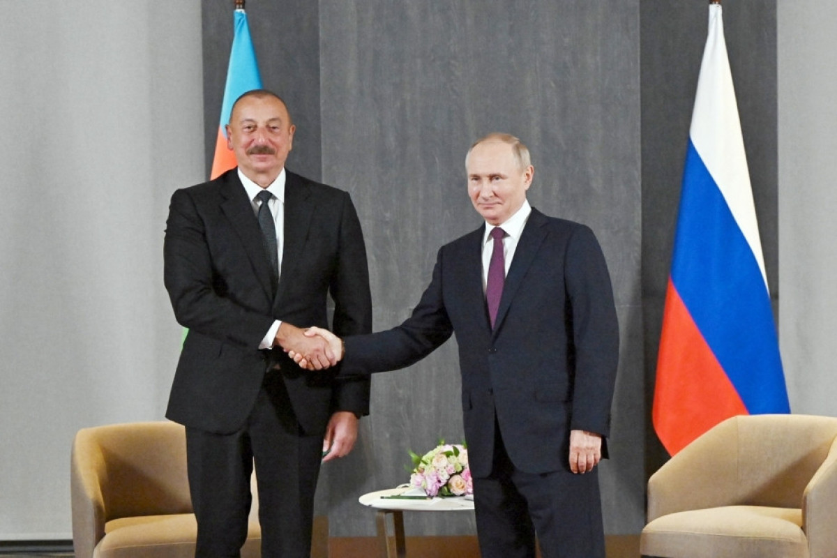 Путин поздравил Президента Ильхама Алиева