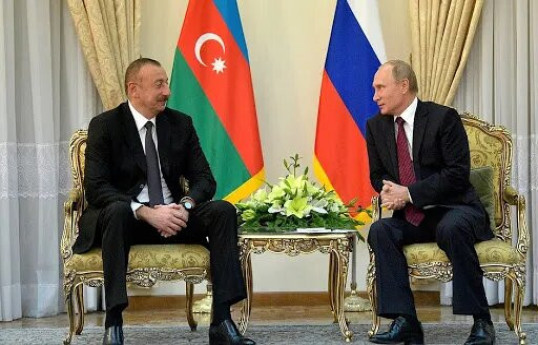 Путин направил Ильхаму Алиеву поздравительную телеграмму