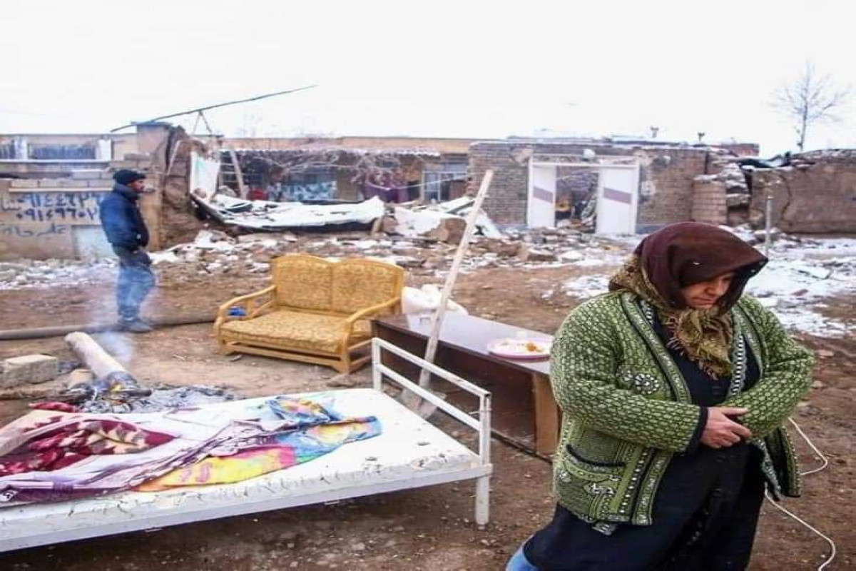 Иран препятствует оказанию помощи этническим азербайджанцам, пострадавшим в Хойе
