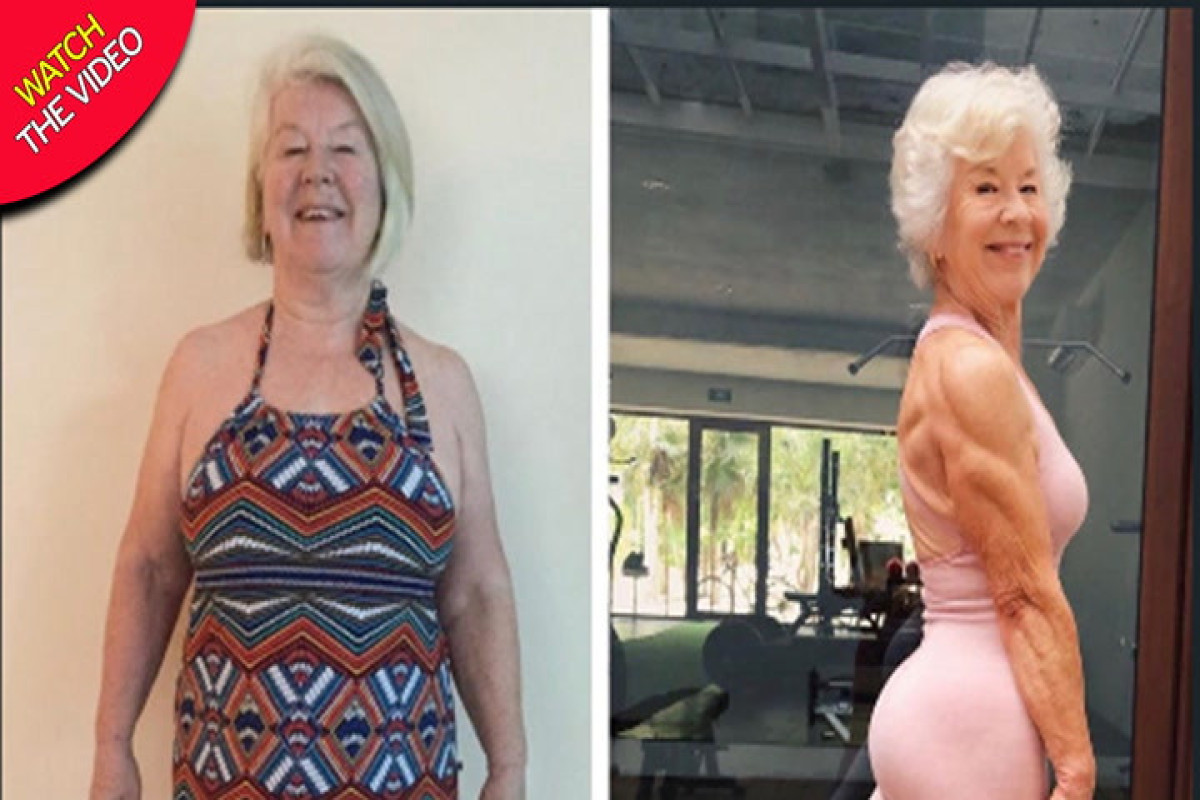 76-летняя женщина похудела на 31 килограмм и стала известным фитнес-блогером