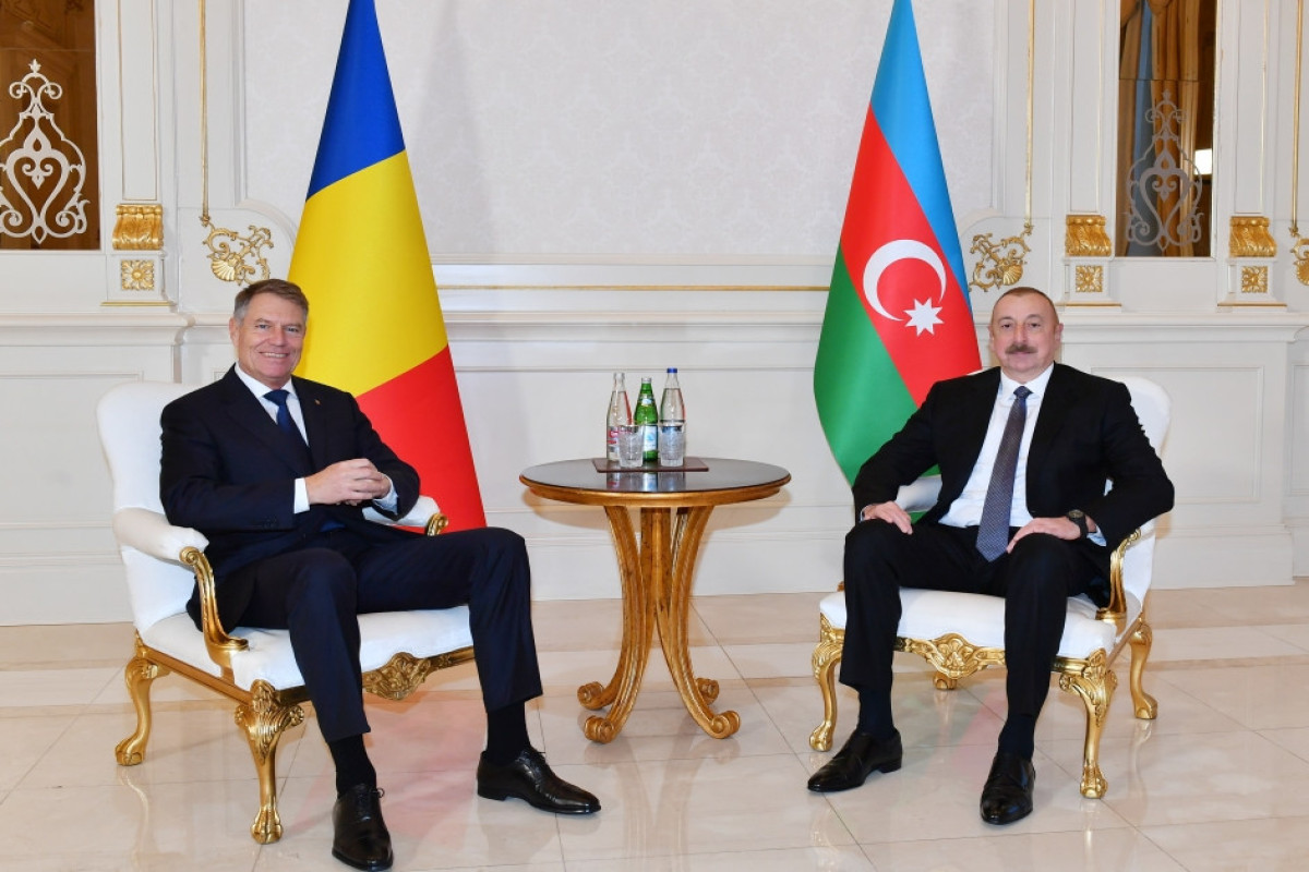 Состоялась встреча президентов Азербайджана и Румынии один на один-ФОТО 