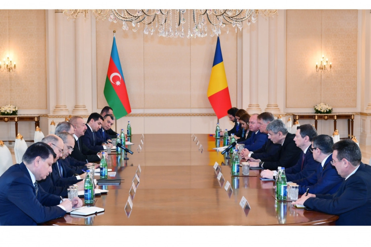 Ильхам Алиев: Азербайджан и Румыния уже стали партнерами в вопросе транспортировки природного газа