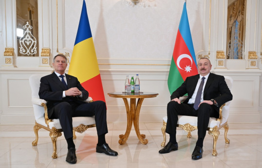 Состоялась встреча президентов Азербайджана и Румынии один на один-ФОТО 