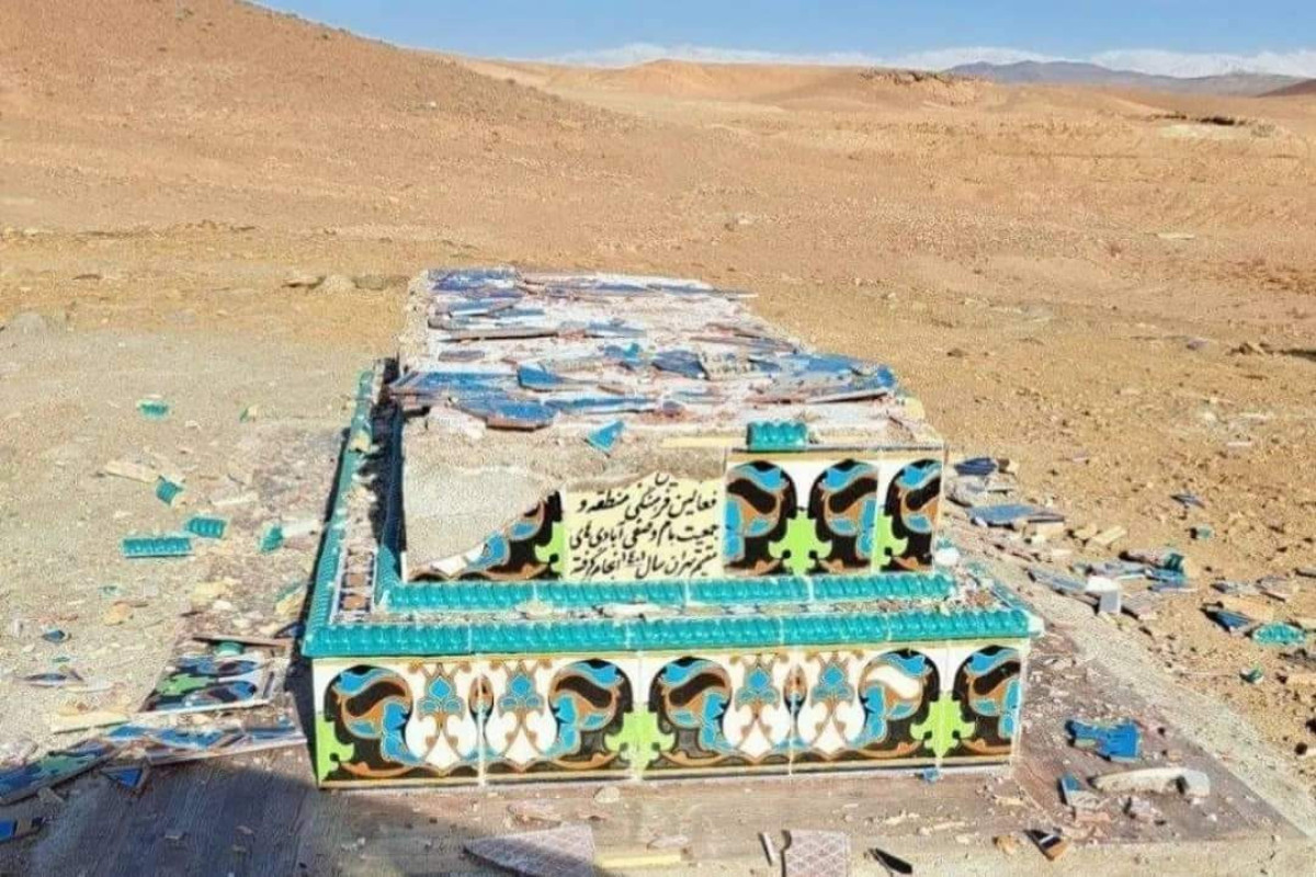 В Иране разрушена могила классического азербайджанского поэта - АКТ ВАНДАЛИЗМА -ФОТО 