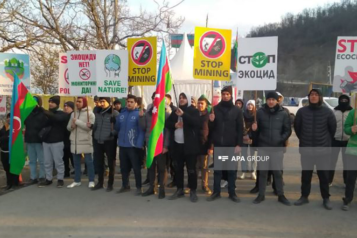 57-й день акции протеста на дороге Лачин-Ханкенди-ФОТО -ВИДЕО 