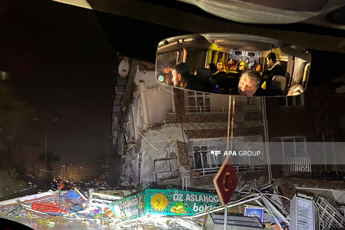 В обесточенном после землетрясения Хатае развернуты мобильные госпитали -ФОТО -ВИДЕО 