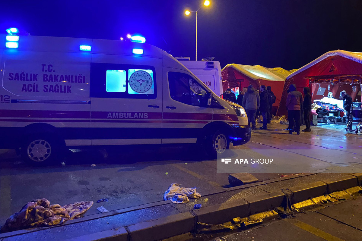 В обесточенном после землетрясения Хатае развернуты мобильные госпитали -ФОТО -ВИДЕО 
