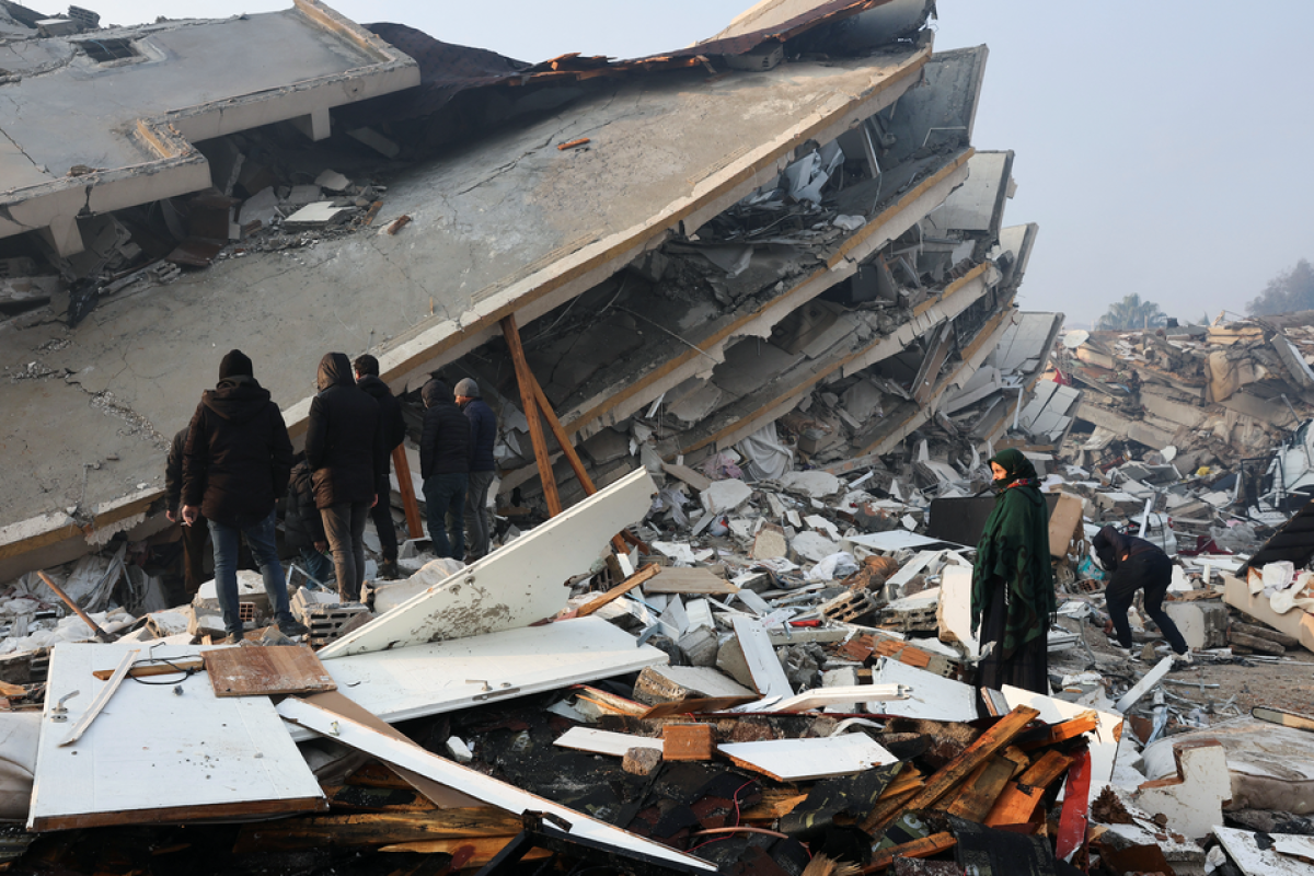 Землетрясение в Турции затронуло 13,5 млн граждан