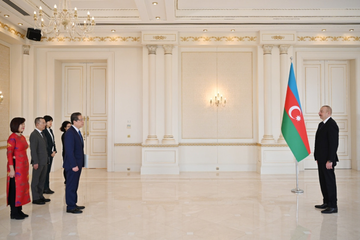 Ильхам Алиев принял верительные грамоты новоназначенных послов ряда стран -ФОТО -ОБНОВЛЕНО 