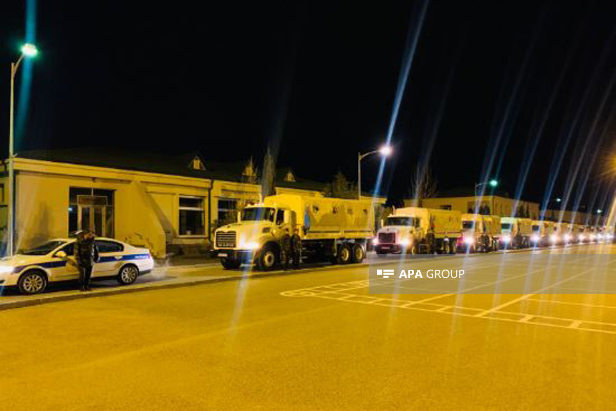 Из Баку в пострадавшие от землетрясения регионы Турции отправились еще 20 грузовых фур с гумпомощью