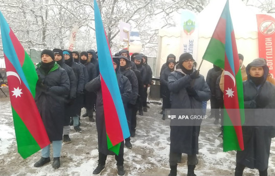 Протесты на Лачинской дороге продолжаются 60-й день-ФОТО 