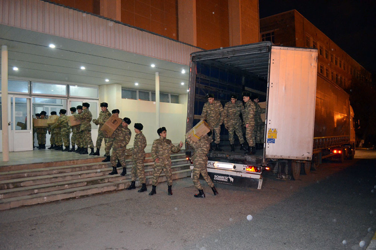 Министерство Обороны отправило в Турцию очередную партию гуманитарной помощи-ФОТО 
