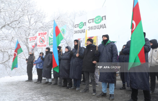 Протесты экоактивистов на Лачинской дороге продолжаются 62-й день -ФОТО -ВИДЕО 
