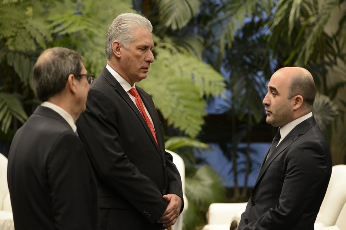 Посол Азербайджана встретился с президентом Кубы-ФОТО 