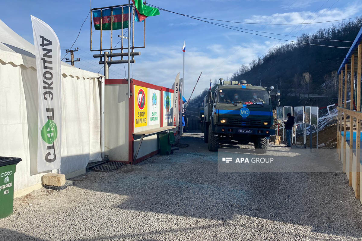 По дороге Лачин-Ханкенди проехали 46 автомобилей РМК-ОБНОВЛЕНО 