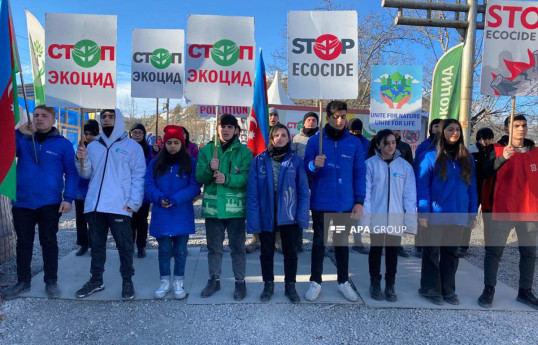 Акция на дороге Лачин-Ханкенди продолжается уже 70-й день