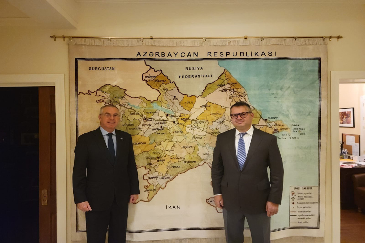 В США состоялась встреча послов Азербайджана и Израиля -ФОТО 