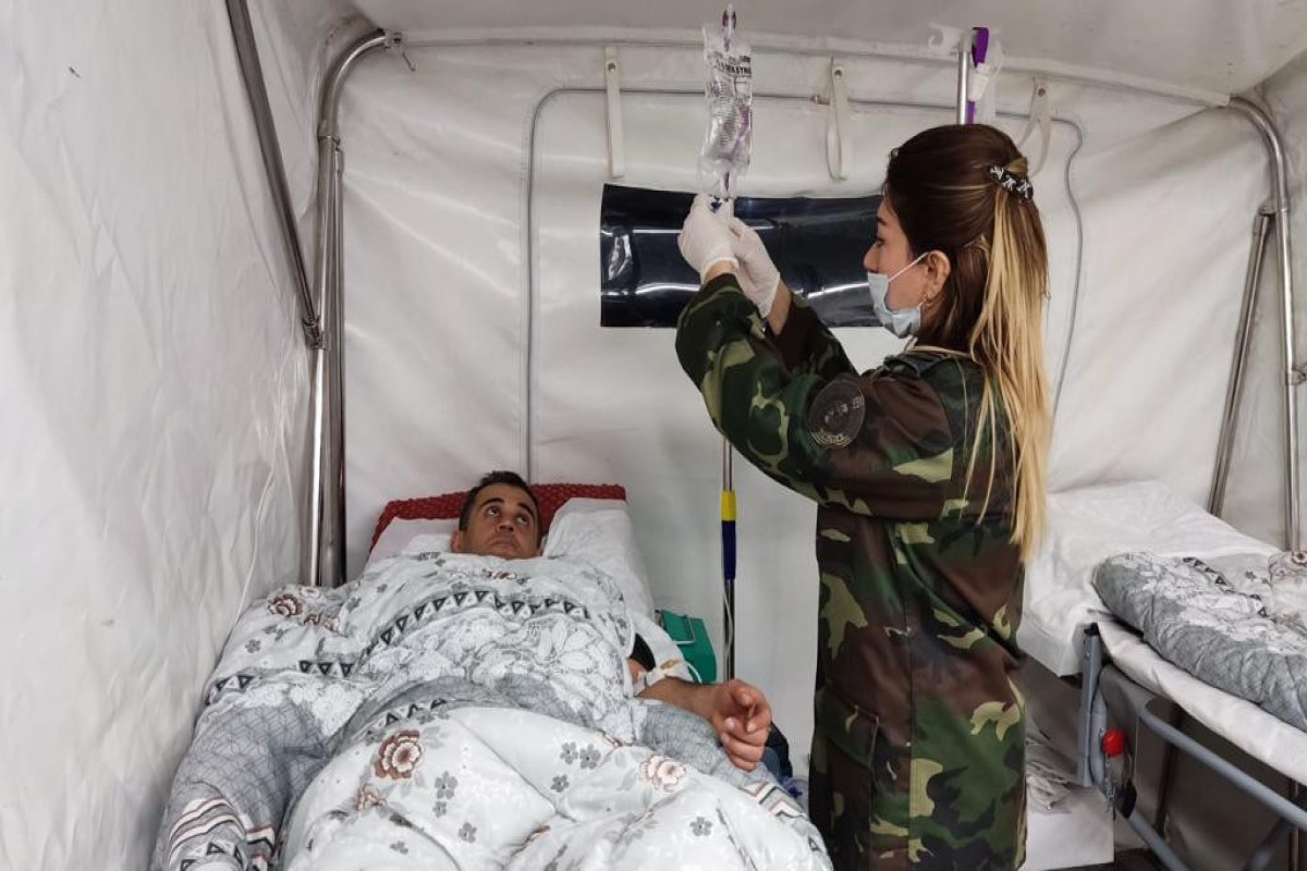 В полевых госпиталях МЧС Азербайджана в Турции медпомощь получили 1 364 пострадавших-ФОТО -ВИДЕО 