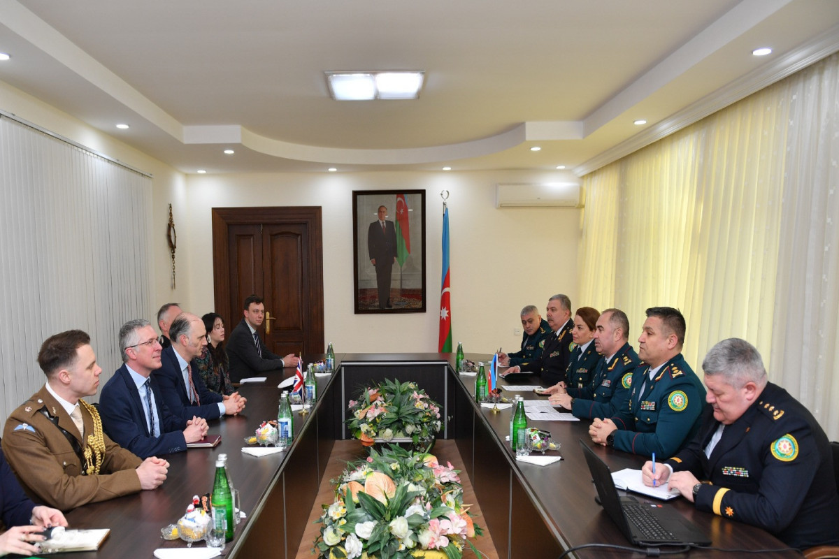 Азербайджан и Великобритания обсудили пограничную безопасность-ФОТО 