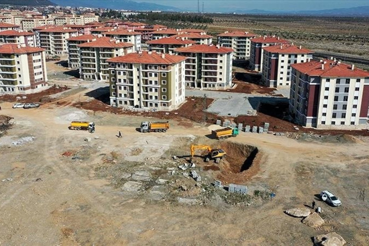 В Турции началось строительство новых домов для пострадавших в результате землетрясений