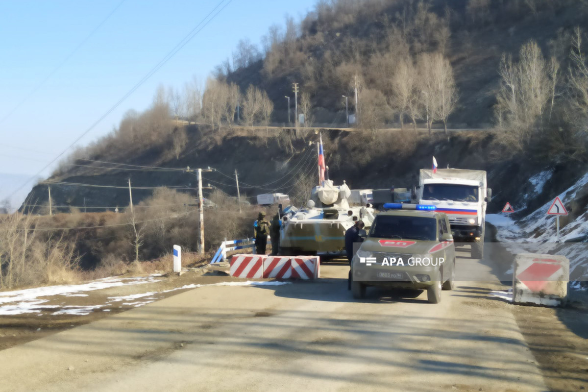 По дороге Лачин-Ханкенди проехали еще 19 автомобилей РМК