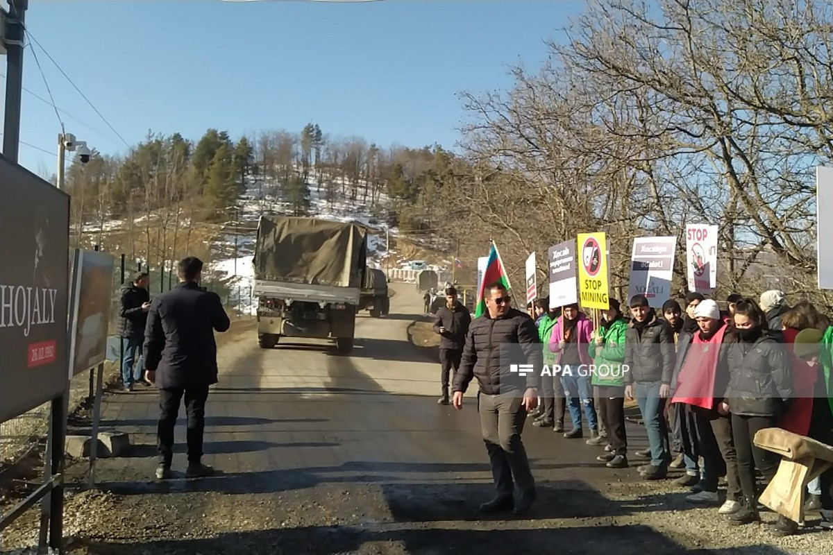 По дороге Лачин-Ханкенди проехали еще 19 автомобилей РМК