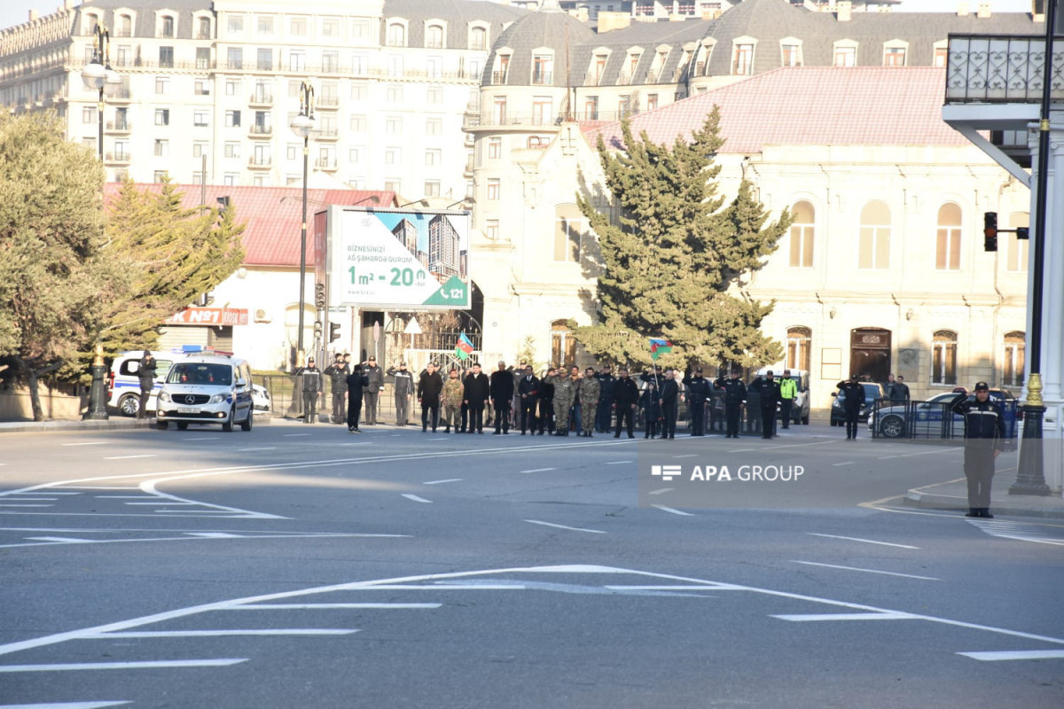 Минутой молчания почтена память жертв Ходжалинского геноцида-ФОТО 