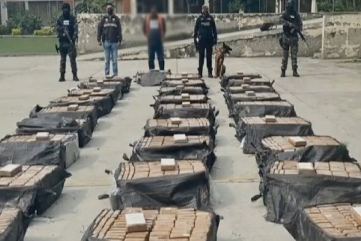 Полиция Эквадора изъяла 9 тонн кокаина, направлявшегося в Бельгию